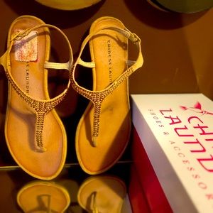 Chinese Laundry bling sandals